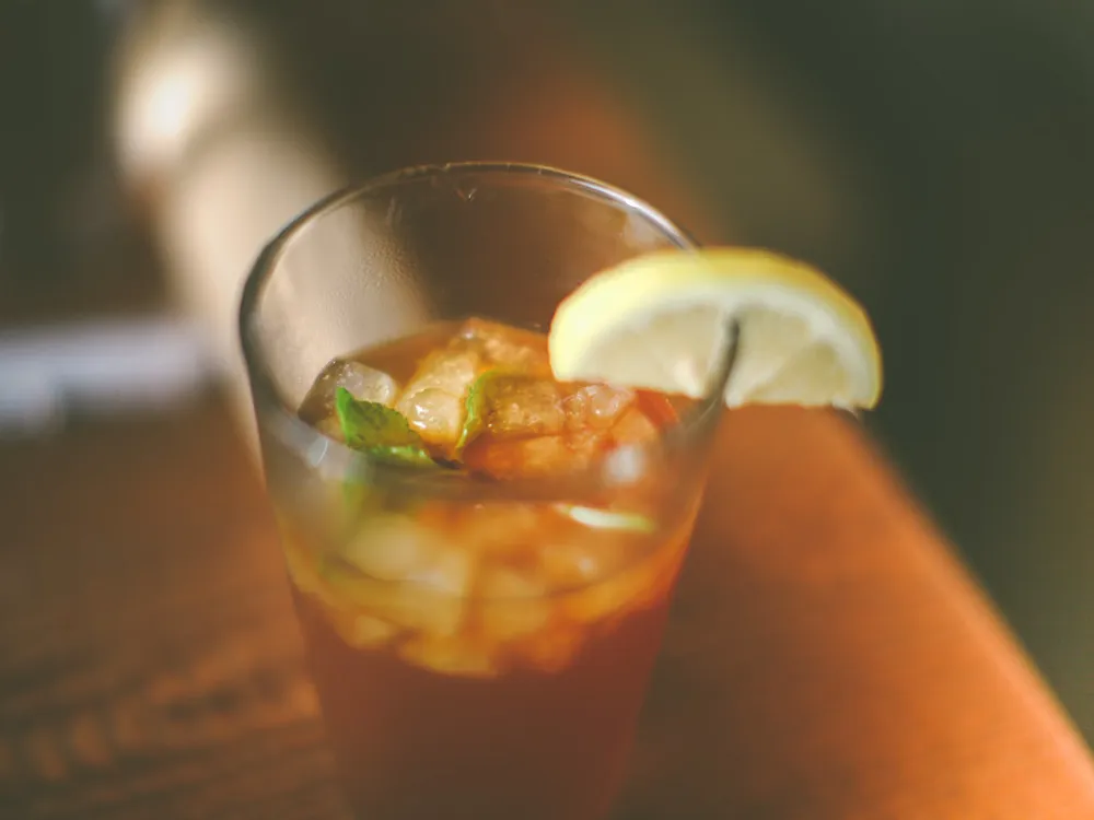 Lemon Tea With Mint