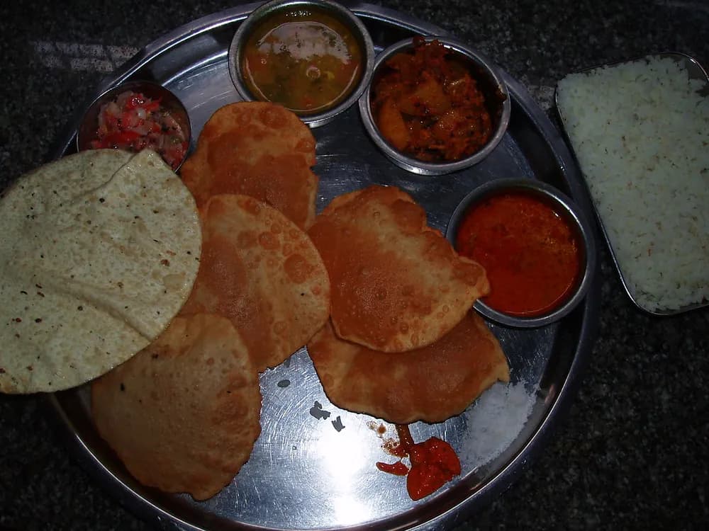 Simple Thali